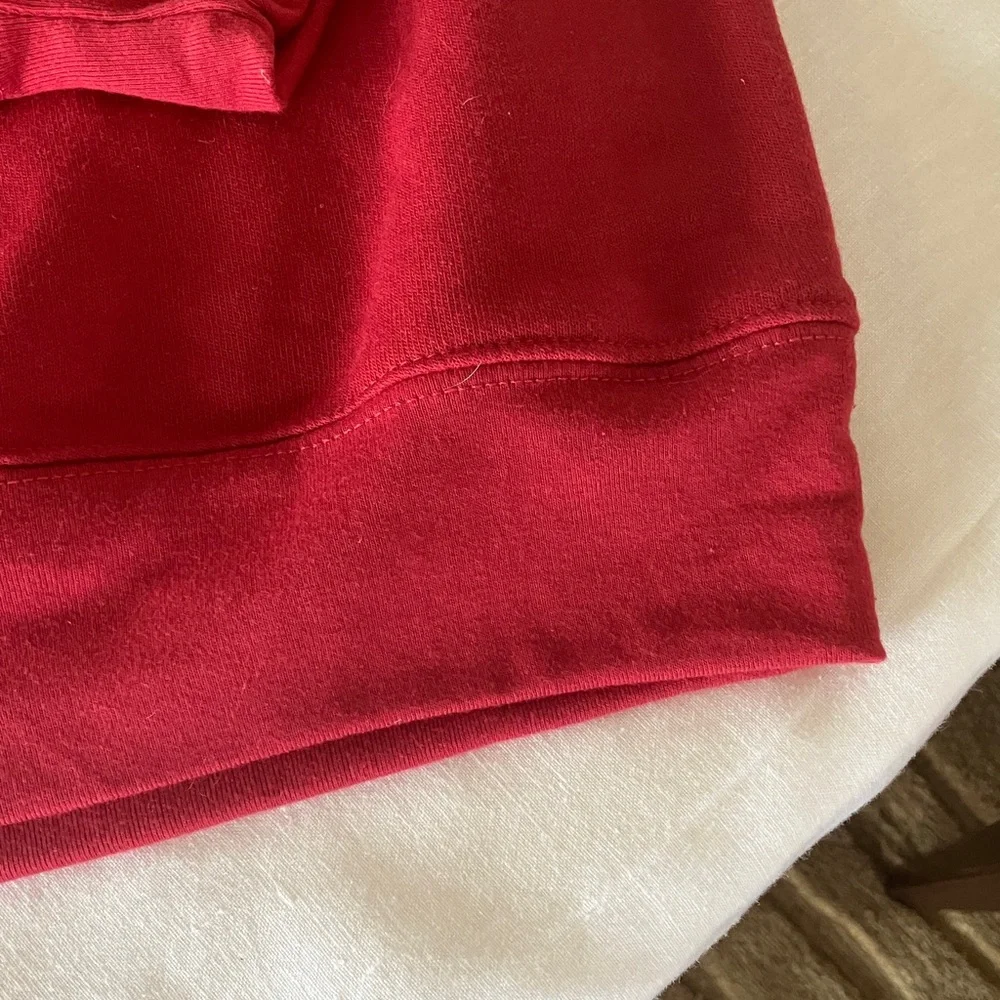 Bella Canvas Red Crewneck Pilates Sweat Shirt - Picture 4 of 7